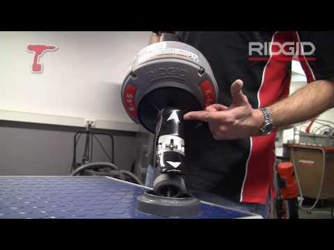 Видео: Машина для прочистки канализации RIDGID K-45