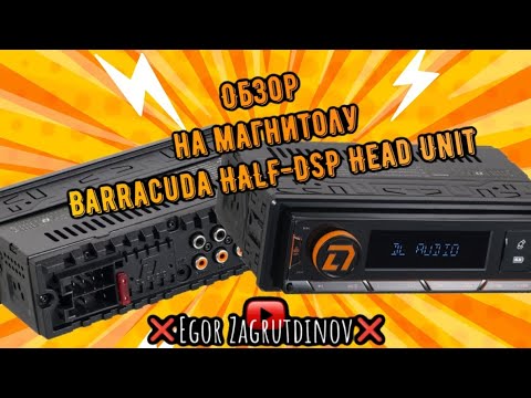 Видео: Обзор на магнитолу Barracuda HALF-DSP Head Unit с механическими фильтрами частот🔥