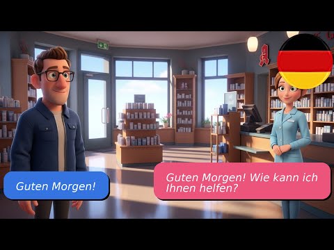 Видео: 5 простых диалогов на немецком языке А1 А2 об аптеке