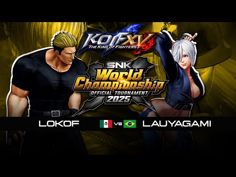 Видео: KOF XV 🇲🇽 LOKOF против LAUYAGAMI 🇧🇷 Финал проигравших | Чемпионат мира SNK 2025 | THE KING OF FIG...