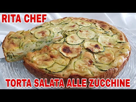 Видео: ПИКАНТНЫЙ ПИРОГ ИЗ КАБАЧКОВ🥒ШЕФ-ПОВАР РИТА | SAVORY ZUCCHINI CAKE.