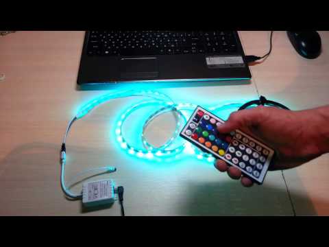 Видео: САМАЯ ДЕШЕВАЯ, НО КАЧЕСТВЕННАЯ RGB ЛЕНТА ИЗ КИТАЯ С АЛИЭКСПРЕСС.