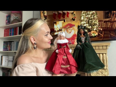 Видео: Барби Holiday 1991. Распаковка куклы Elegant Holiday. Новогодние куклы в июне