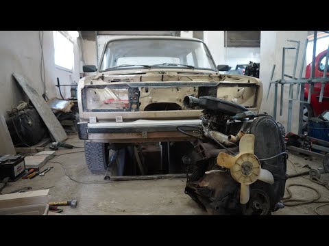 Видео: Ваз-2105 Разобрать чтоб корча собрать. Как мы начинаем путь в дрифт
