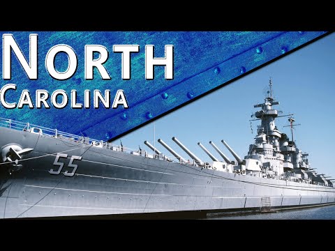 Видео: Только История: линкор USS North Carolina