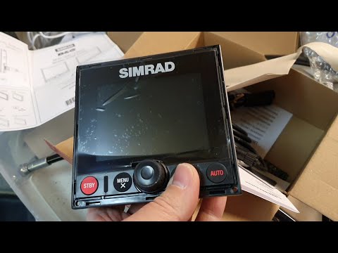 Видео: Simrad NAC-2 и AP44 - комплектация и установка (Автопилот часть 5)