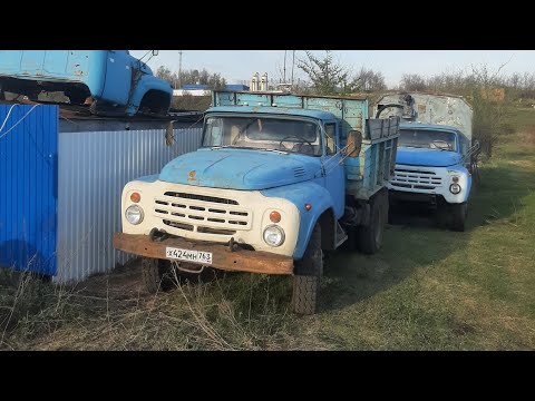 Видео: ЗиЛ фургон, приехал на ремонт на дачу.