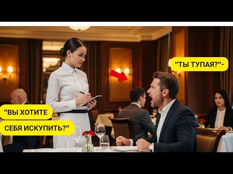 Видео: Миллионер Унизил Официантку… Но Её Ответ Оставил Всех Без Слов! 😱 | Сильная Жизненная История