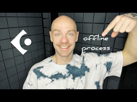 Видео: как снизить нагрузку на процессор в cubase (offline process)