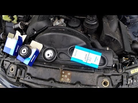 Видео: Замена роликов BMW E39 530 M54