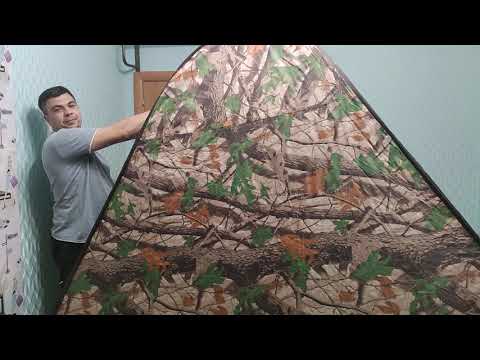 Видео: Палатка 4 местная MiMir Outdoor LY-1623