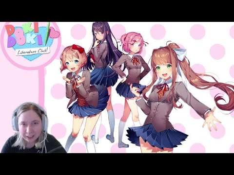 Видео: Прохождение с JurikaWolf в  Doki Doki Literature Club #2