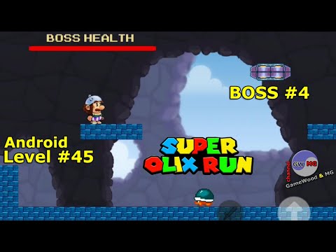 Видео: Level 45. Босс № 4. Прохождение игры Super Olix's World Adventure на Android