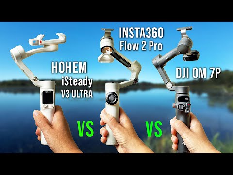 Видео: ЛУЧШИЙ ПОДВЕСНОЙ СТАБИЛИЗАТОР 2025 ГОДА | DJI OM7P против Insta360 Flow 2 Pro против Hohem iStead...