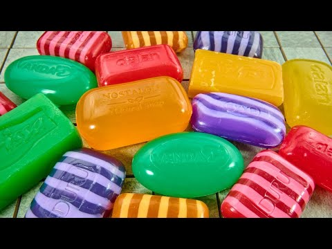 Видео: ASMR SOAP | Glycerine Soap carving | Satisfying video| No talking | Резка сухого мыла АСМР|