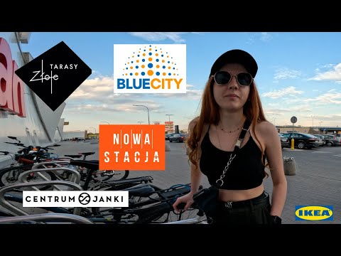 Видео: Обзор нескольких торговых центров Варшавы. Złote Tarasy. Nowa stacja. Blue City. Janki. +bonus IKEA.