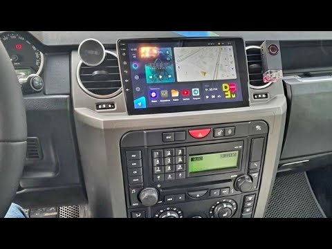 Видео: Land Rover Discovery 3 установочный комплект головного устройства Android