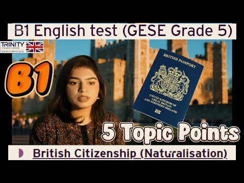 Видео: Тест по английскому языку B1 (GESE, 5 класс) | Британское гражданство SELT | Тринити-колледж Лонд...