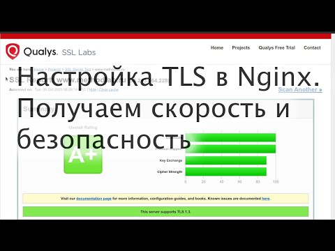Видео: Настраиваем TLS в Nginx. Получаем скорость и безопасность