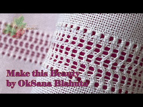 Видео: Прості МЕРЕЖКИ| Красива ажурна ВИШИВКА| Hand Embroidery