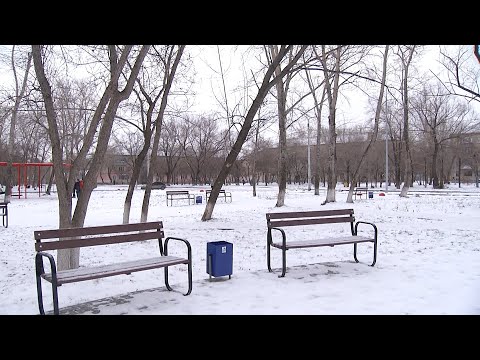 Видео: В поселке Октябрьском благоустроили сквер