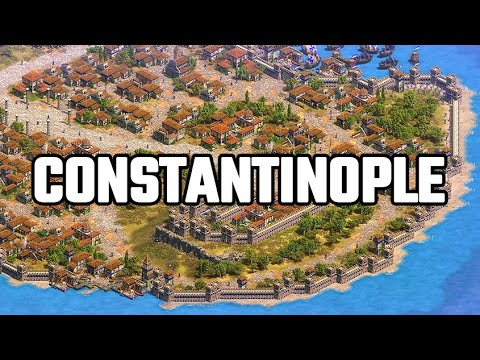 Видео: Массовая битва Age of Empires 2 — Константинополь, 1453 г. н.э.