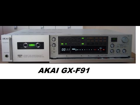 Видео: AKAI GX-F91.Дека с проблемами.
