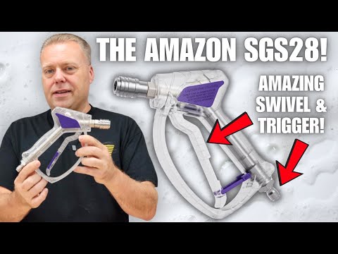 Видео: ДЕШЁВЫЙ AMAZON SGS28 с улучшенным шарниром! | НОВЫЙ краскопульт Zebra Clean для мойки высокого да...