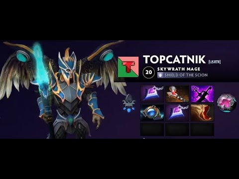 Видео: Первое видео на канале по Dota 2 на skywrath mage