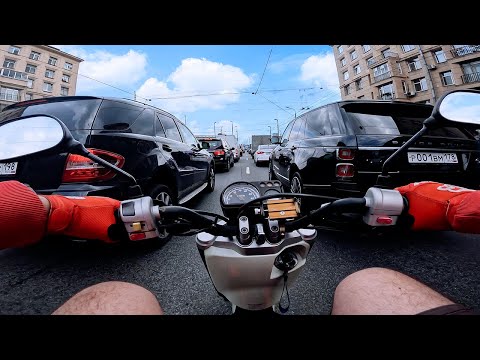 Видео: POV Yamaha VOX Через пробки за город  [4k]