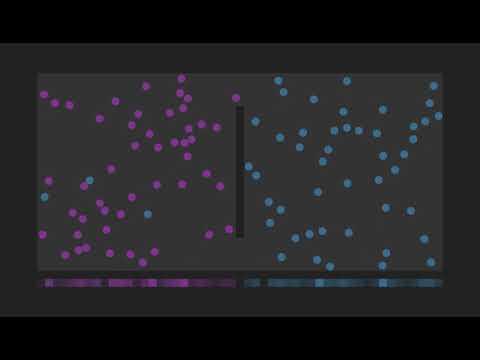 Видео: Диффузия. Градиент концентрации.