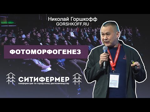 Видео: Фотоморфогенез | Николай Горшкофф | GORSHKOFF.RU | СитиФермер 2020