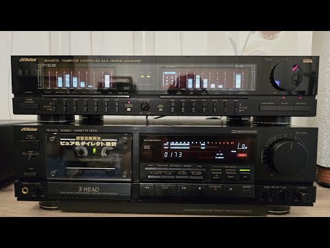 Видео: Victor TD-V721 & Victor SEA-M770 Красавцы в студии