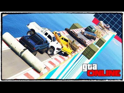 Видео: СЛИШКОМ МНОГО ЛЮДЕЙ НА ОДНОЙ ПОЛОСЕ ПРЕПЯТСТВИЙ В GTA 5 ONLINE (ГТА 5 ГОНКИ)