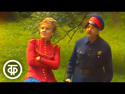 Видео: Сцена из оперетты "Бабий бунт".  Фрагмент программы "Вас приглашает оперетта" (1984)