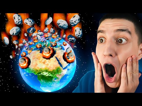 Видео: Я УНИЧТОЖИЛ ЗЕМЛЮ!*ЭПИЧНО* РЕАЛИСТИЧНОЕ РАЗРУШЕНИЕ В 4К!