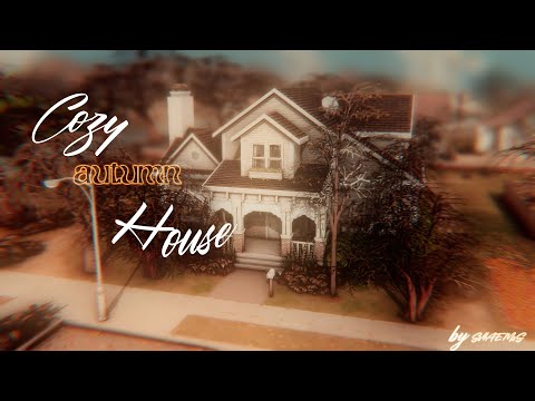 Видео: Уютный осенний дом🍁 | Cozy autumn house | The Sims 4: Speed Build