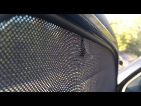 Видео: Каркасные автошторки как альтернатива тонировки, первое знакомство и установка на LADA Granta FL