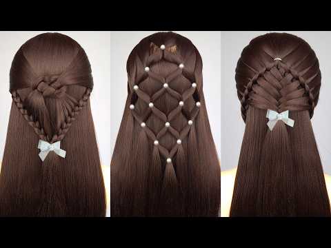 Видео: Урок по созданию красивых и необычных причесок | Новые прически для девочек | Стильные прически