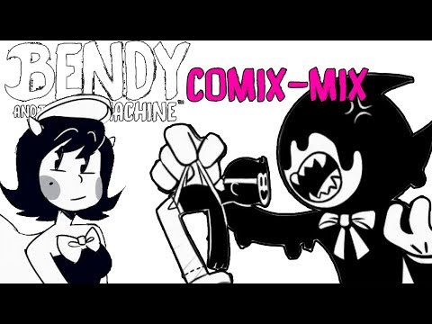 Видео: АЛИСА НЕ МОЙ АНГЕЛ... BENDY AND THE INK MACHINE COMIX-MIX RUS DUB