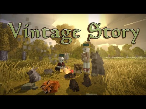 Видео: Vintage Story. Выживание в кубе.