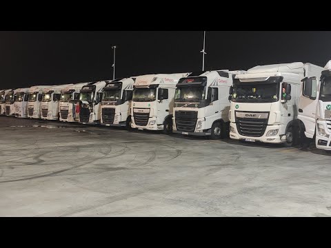 Видео: Гиртека, тоннель Фрежюс (Frejus). Самый длинный рейс. Неожиданная встреча.