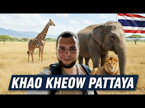 Видео: Погладил лемура! Зоопарк Кхао Кхео Паттайя — самый крутой зоопарк Таиланда