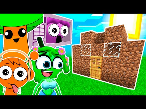 Видео: ВСТРЕТИЛ ВСЕХ СПРУНКОВ и ПОСТРОИЛ ИМ ДОМ в МАЙНКРАФТ