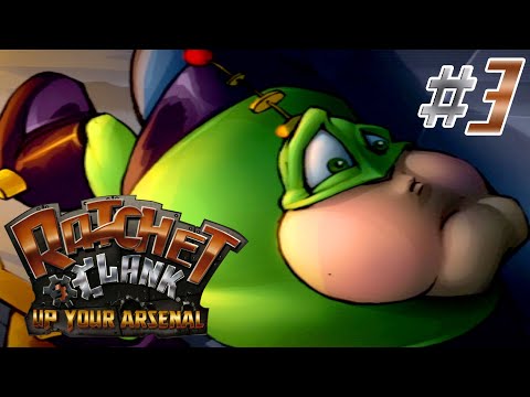 Видео: Ratchet & Clank 3 - Up Your Arsenal [PS2] #3 [Прохождение, Без комментариев]