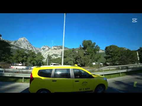 Видео: Кемер-Анталья-Алматы  /красивые горы//рейс КС-916/ февраль 2025г.