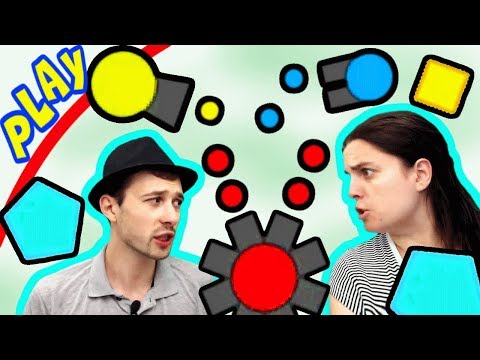 Видео: БолтушкА и ПРоХоДиМеЦ Выживают в мире Фигур! #336 - игра Diep.io