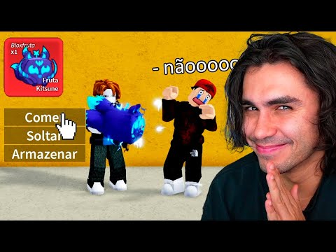 Видео: ЕМ KITSUNE ПЕРЕД МОШЕННИКАМИ в Blox Fruits