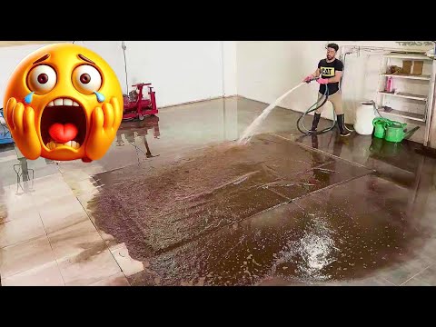 Видео: Самый дорогой ковер, который я КОГДА-ЛИБО чистил! 💎 Посмотрите на роскошное преображение!