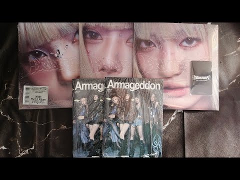 Видео: 🔥 unboxing / распаковка альбомов aespa [ armageddon ]